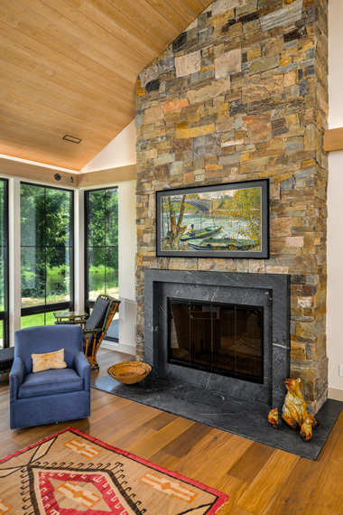Whitewater interior fireplace vert