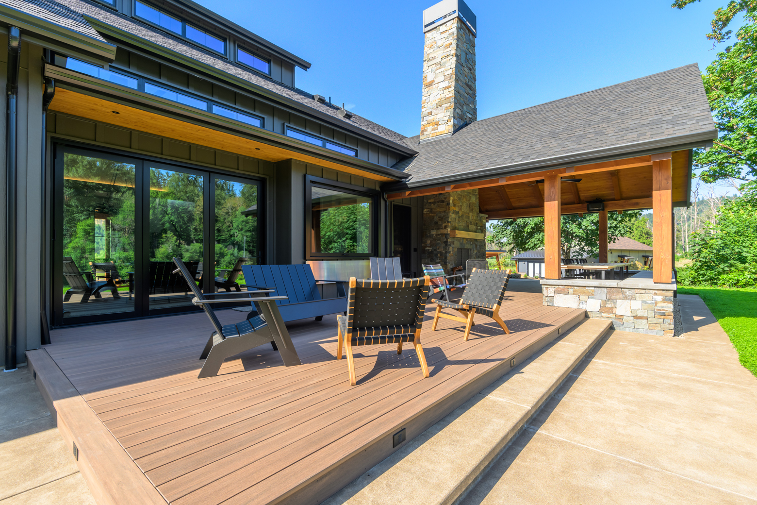 Whitewater rear deck